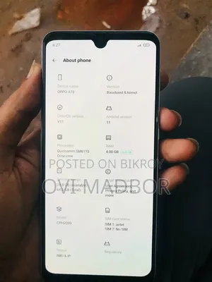 Oppo A73 64 GB White