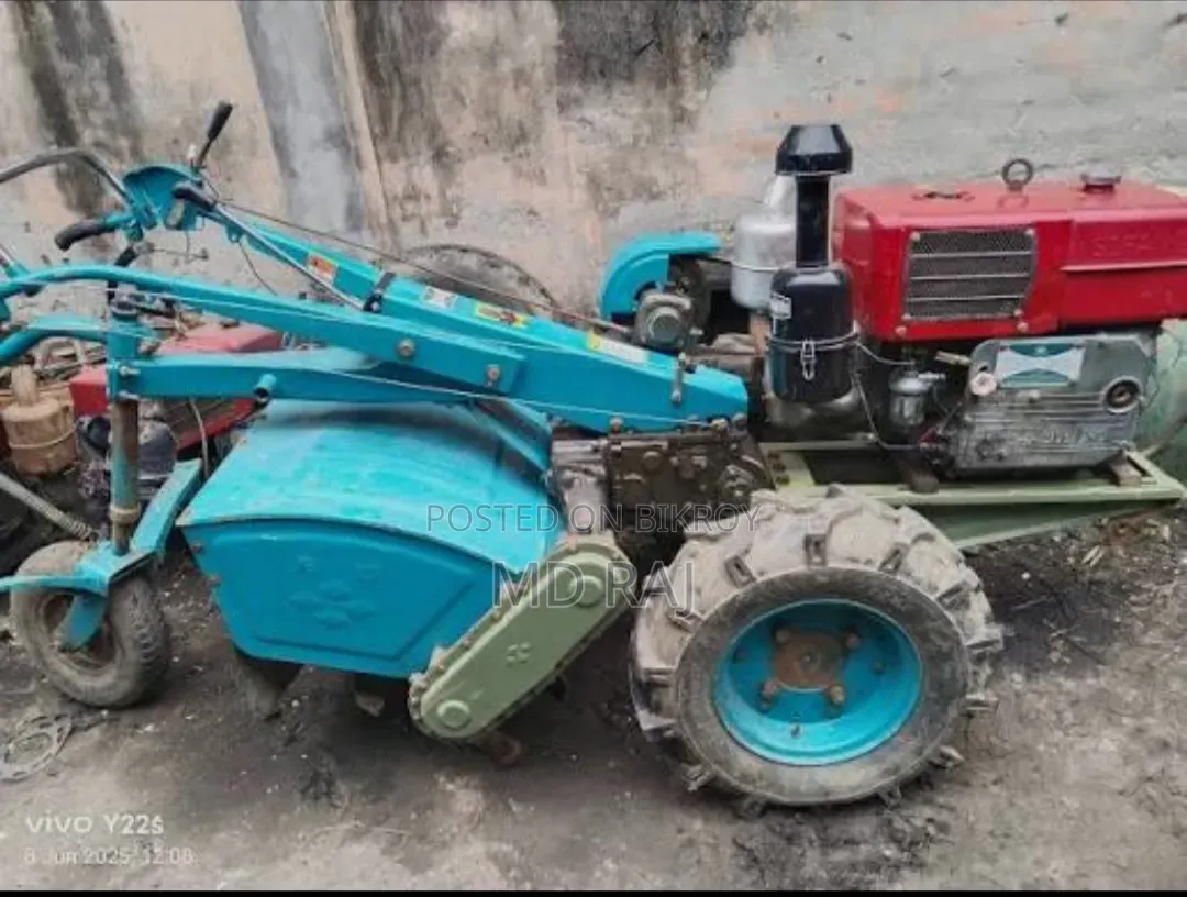 A Running Power Tiller for Sale