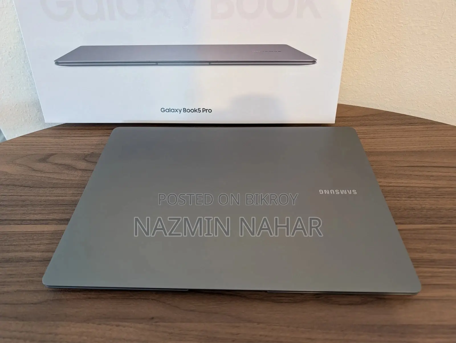 New Laptop Samsung Galaxy Book5 Pro 16GB Intel Core i7 SSD 512GB