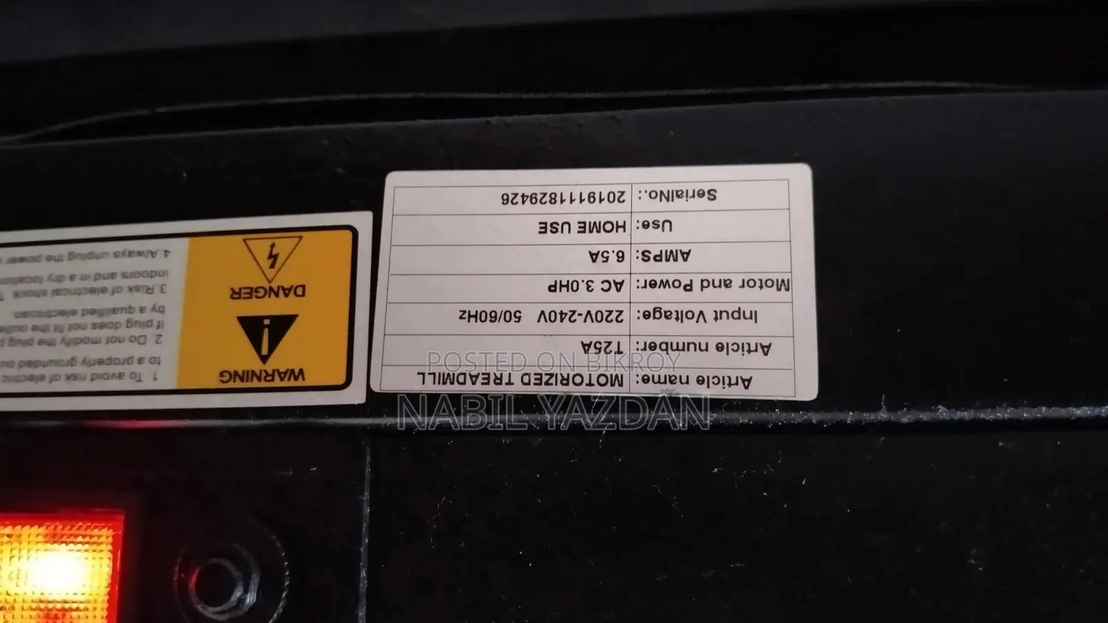 T25a Jogway Treadmill
