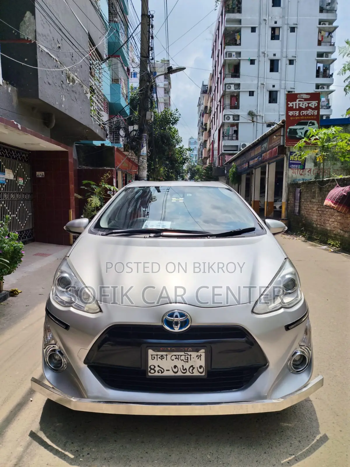 Toyota Aqua 2017 Silver