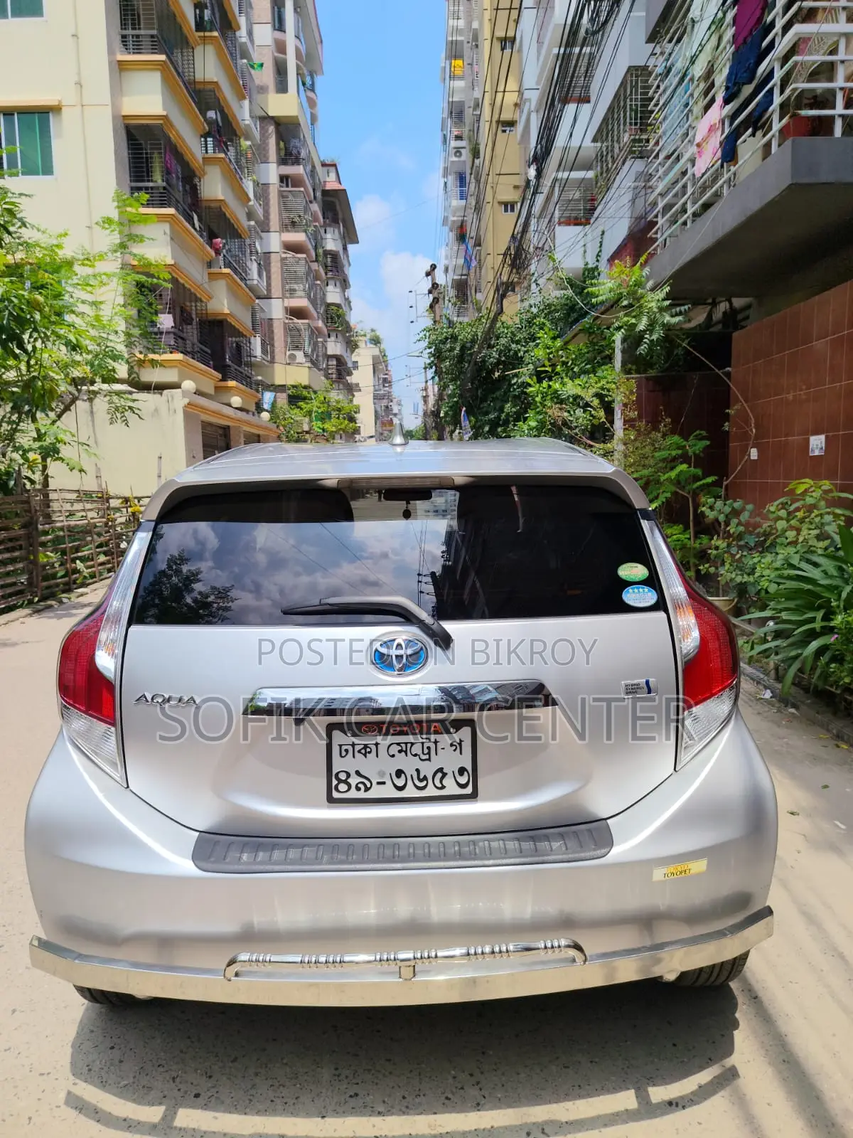 Toyota Aqua 2017 Silver