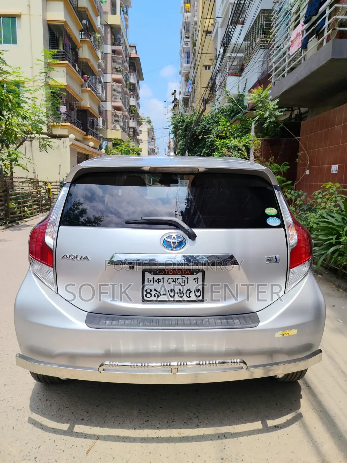 Toyota Aqua 2017 Silver