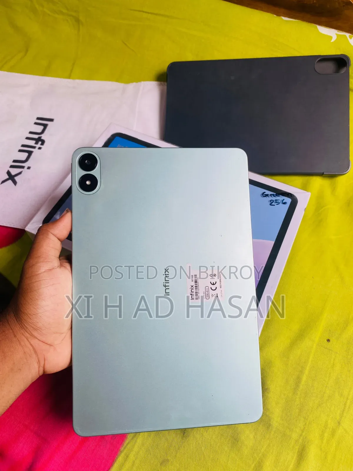 নতুন ইনফিনিক্স এক্সপ্যাড ২০ ২৫৬ জিবি গ্রিন