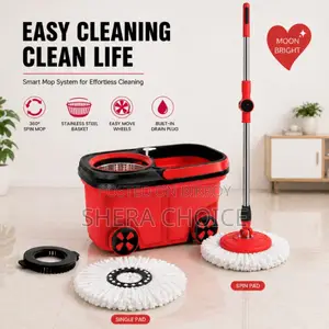 Bmw Mop With Spin Bucket, 360° Smart Spin Bmw Mop Bucket Set