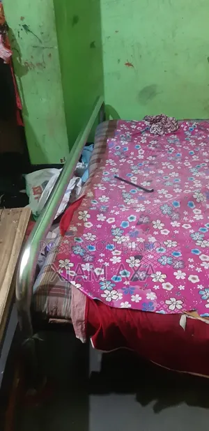 Bed for sale, 6/7 size, one side needs welding