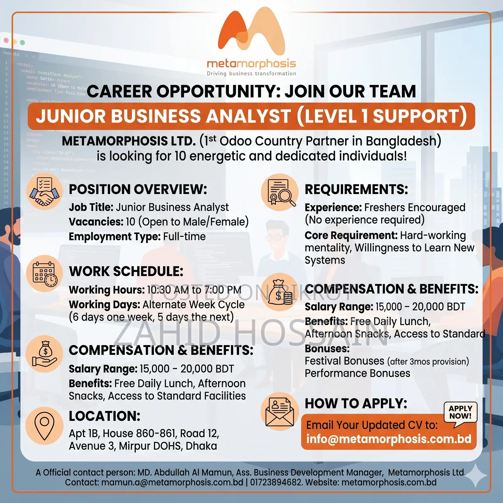 Junior Business Analyst