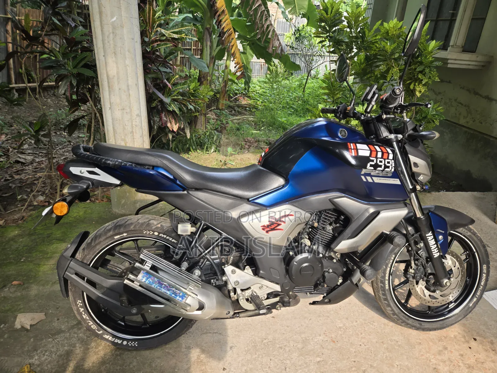 Yamaha FZS V3 2022 Blue