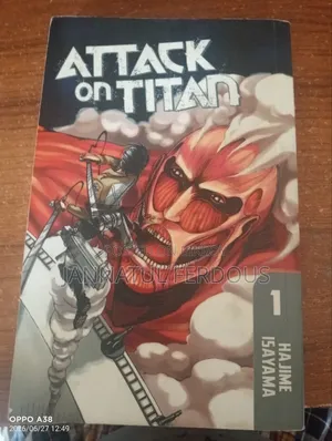 Manga Attack on Tittan Book Comics