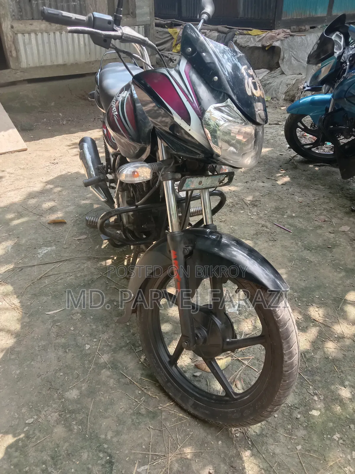 Bajaj Discover 100 2017 Black