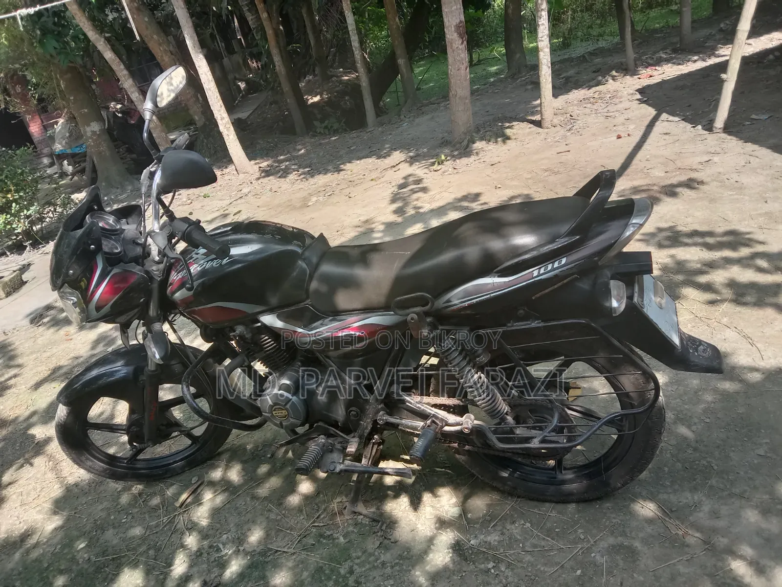 Bajaj Discover 100 2017 Black