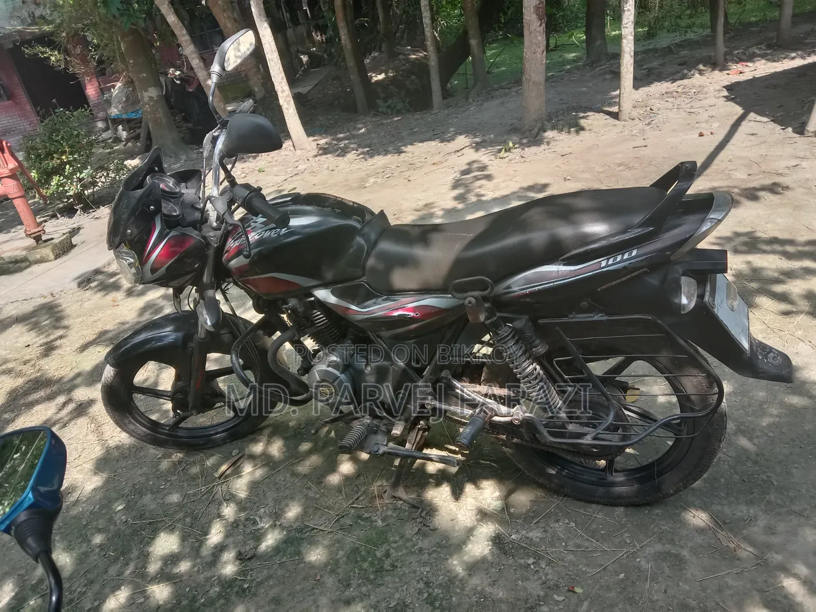 Bajaj Discover 100 2017 Black