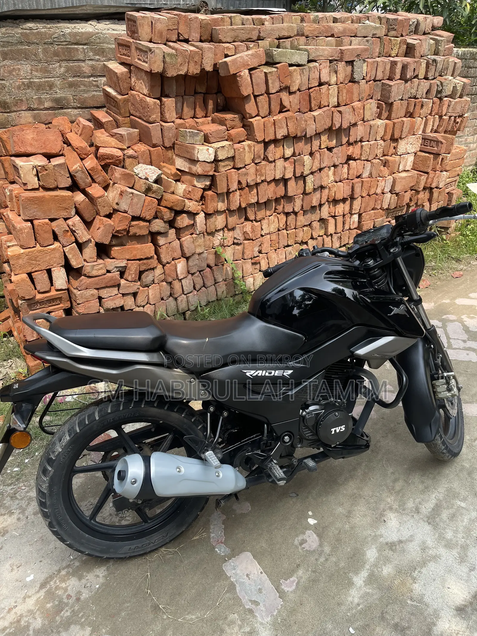TVS Raider 125 2024 Black