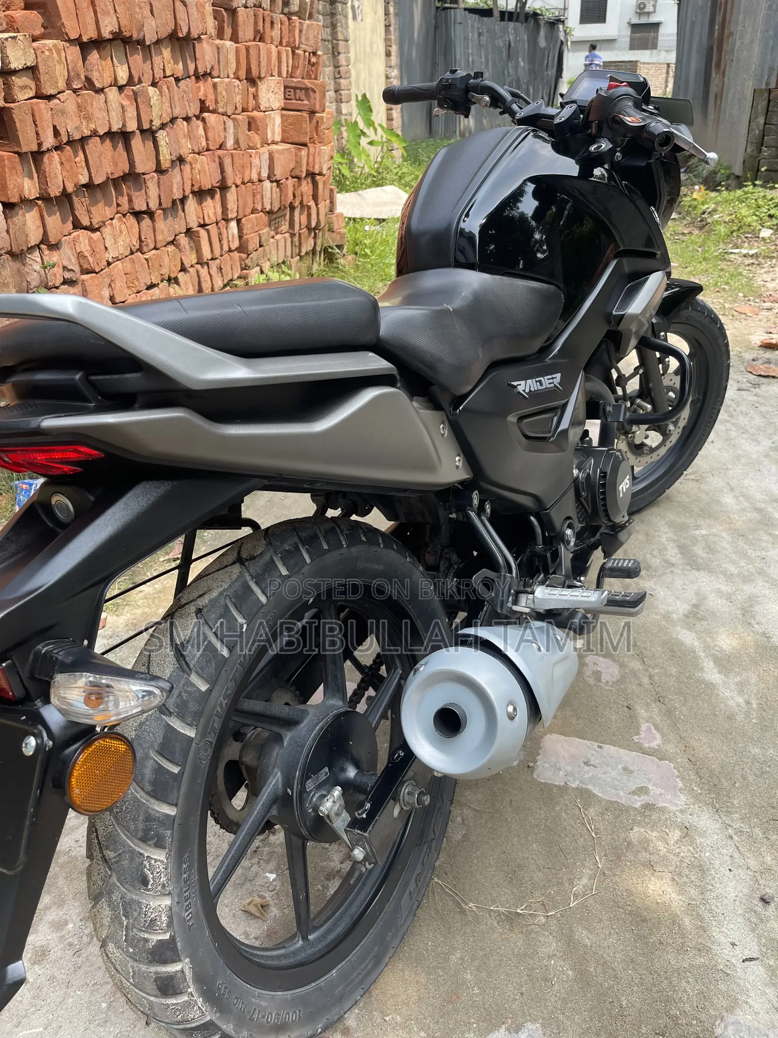 TVS Raider 125 2024 Black