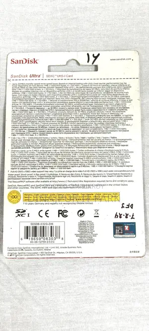 Sandisk Ultra 32GB SDHC UHS-I Memory Card – 120MB/s Class 10