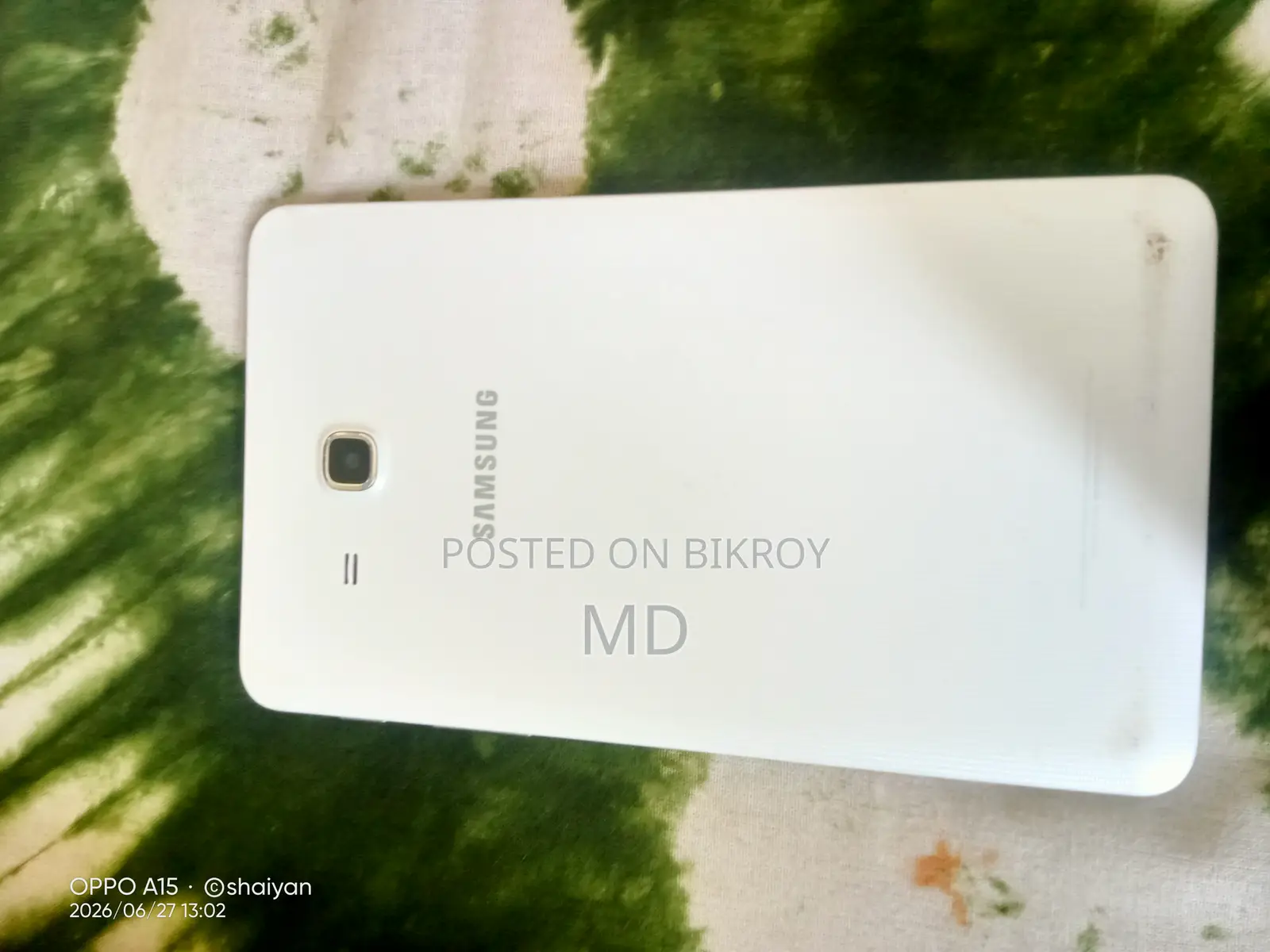 Samsung Galaxy Tab A  SM-T285 8 GB White
