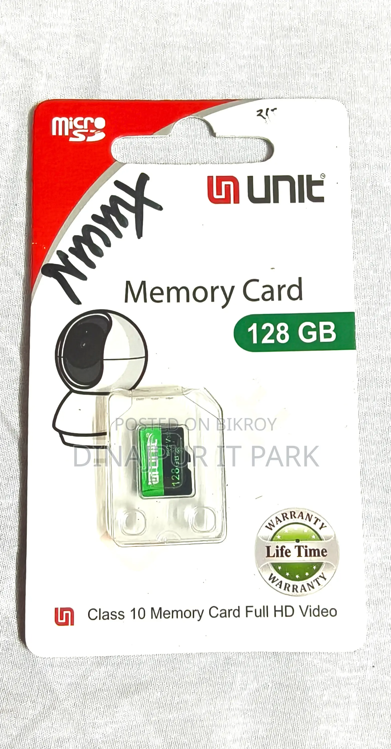 Unit 128gb Microsd Memory Card Class 10