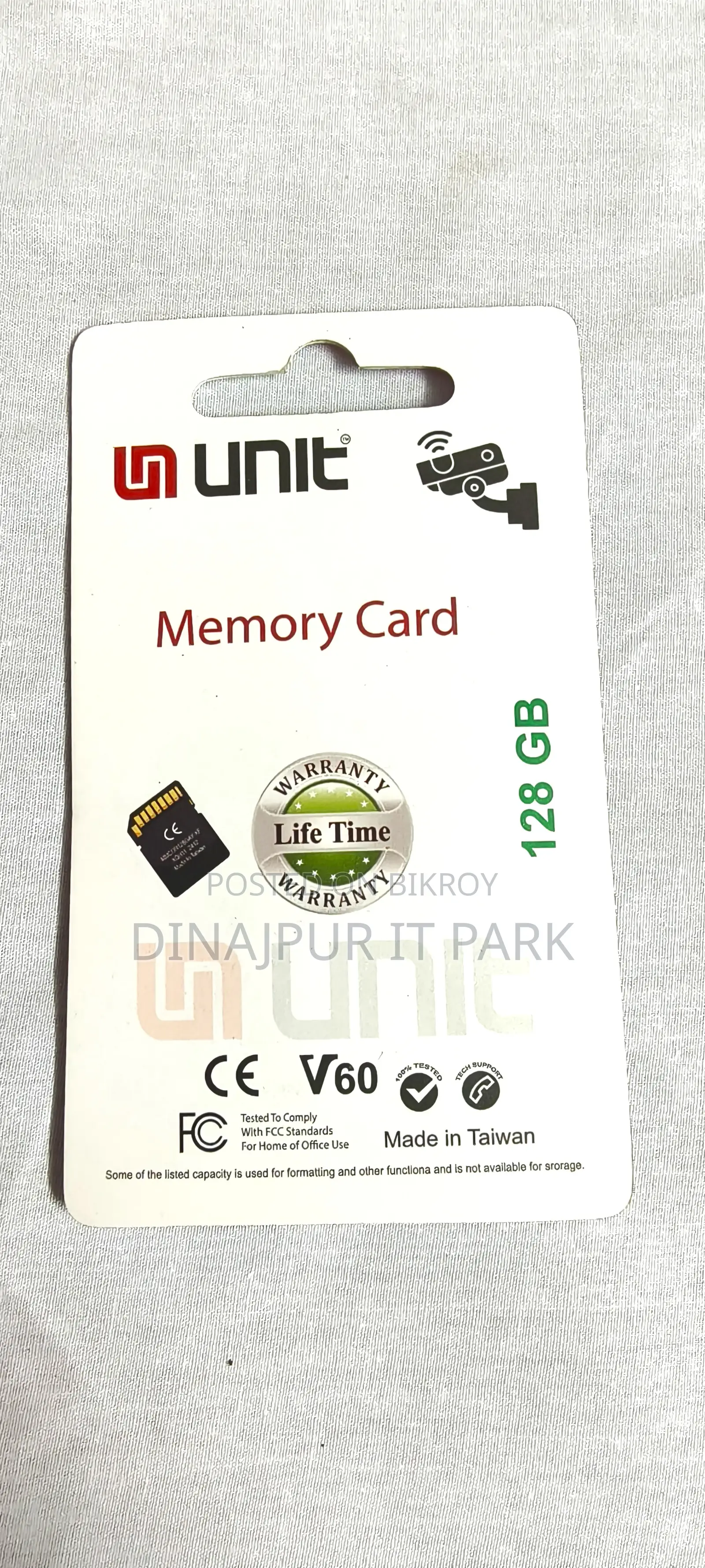 Unit 128gb Microsd Memory Card Class 10
