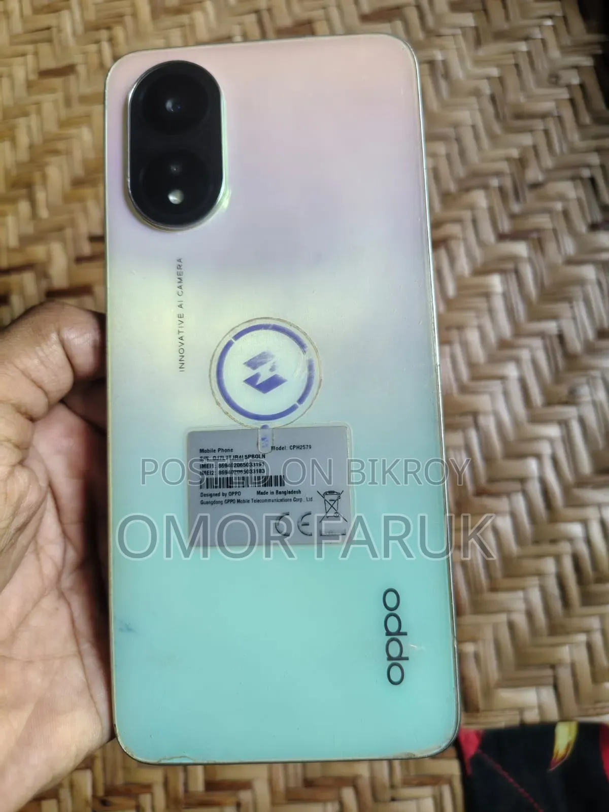 Oppo A38 128 GB White