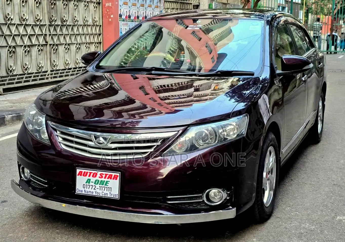 টয়োটা অ্যালিয়ন ২০১৪ মেরুন