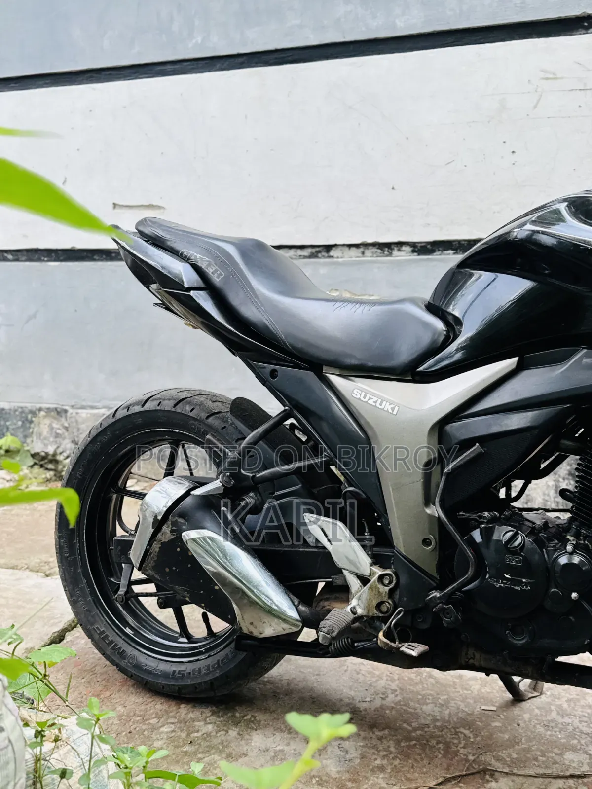 Suzuki Gixxer Monotone 2022 Black