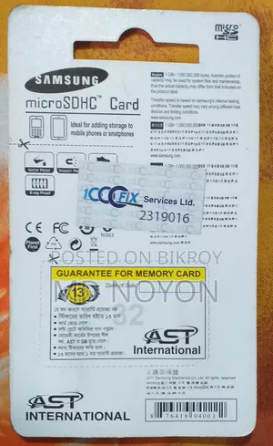 32 GB Samsung New Memory Card Intact