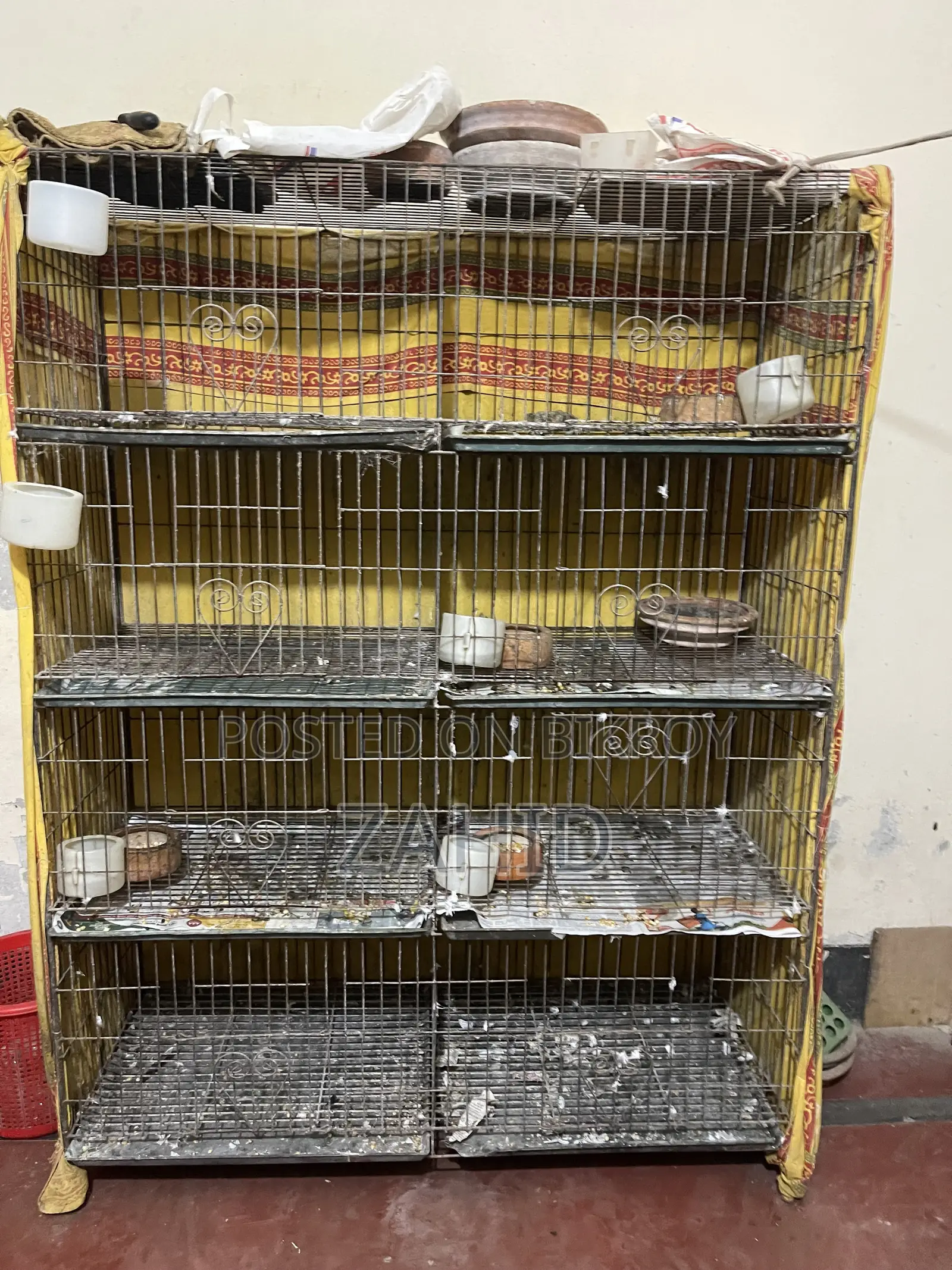 8-room cage for sale