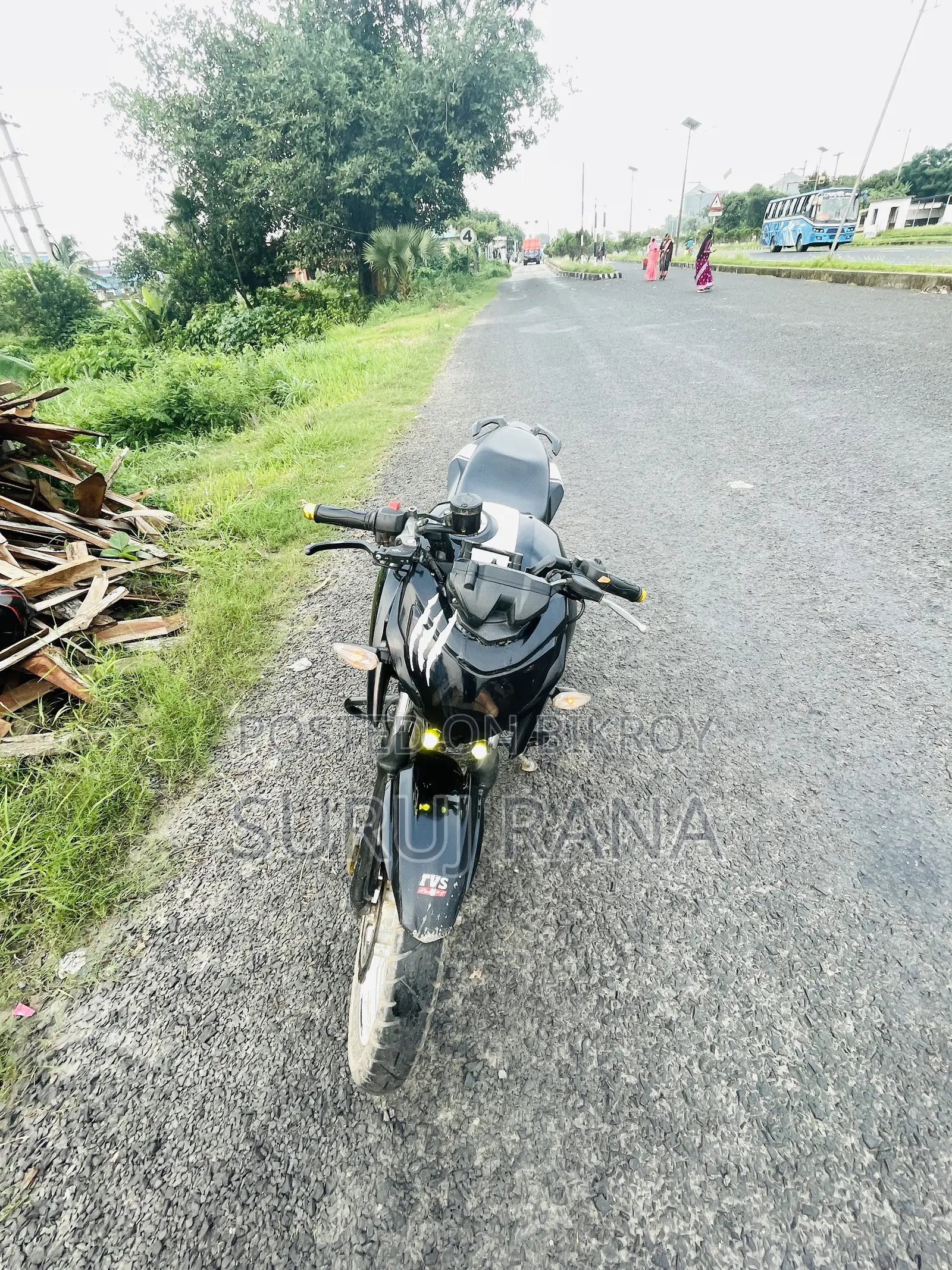 টিভিএস অ্যাপাচি ১৬০ ৪ভি ২০১৯ কালো