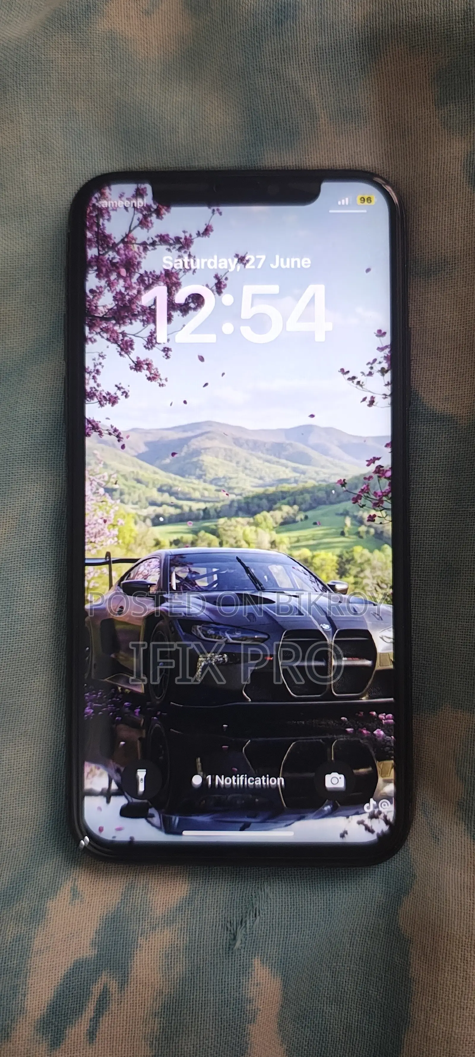 Apple iPhone X 64 GB Black
