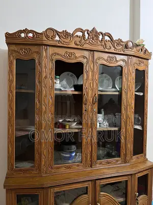Original Chittagong Teak Wood Showcase for Sale