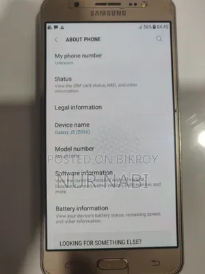 Samsung Galaxy J5 8 GB White