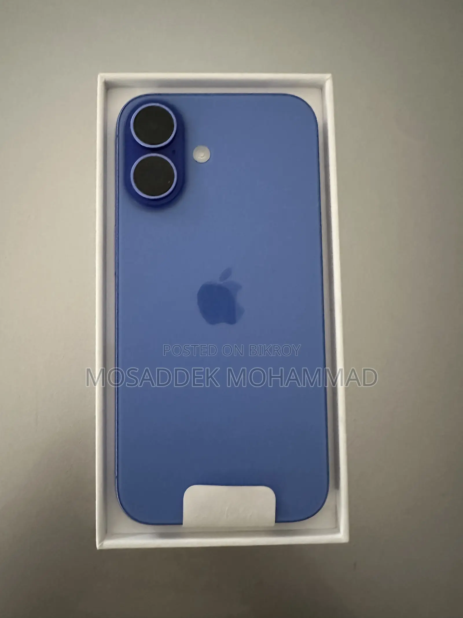 New Apple iPhone 16 128 GB Blue