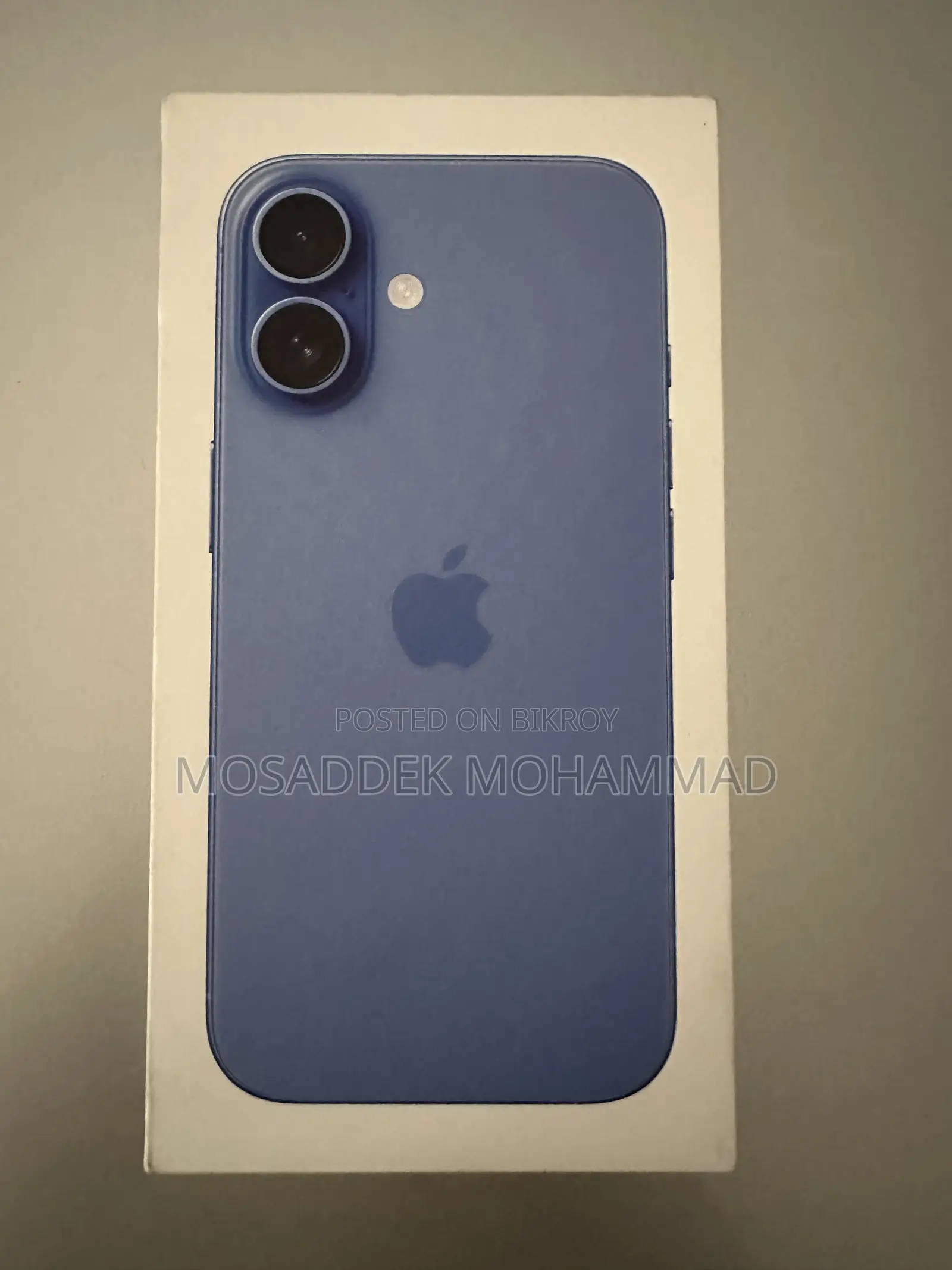 New Apple iPhone 16 128 GB Blue
