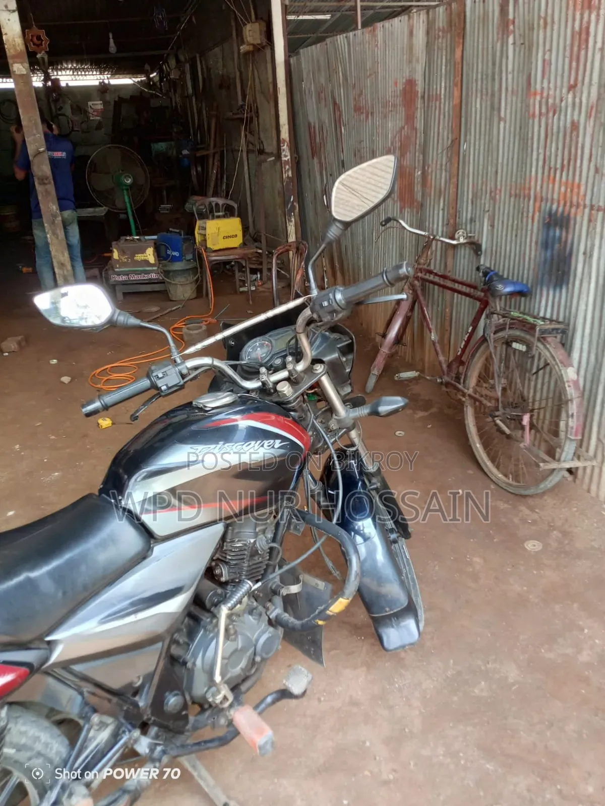 Bajaj Discover 125 2019 Black
