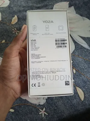 Vivo Y02A 32 GB Black