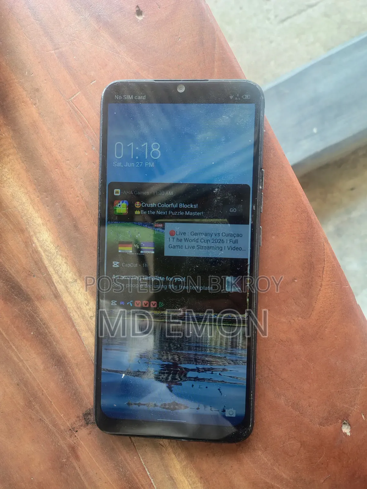 Tecno Spark 6 Air 64 GB Black