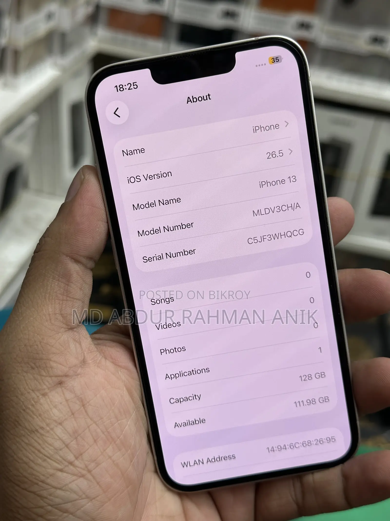 Apple iPhone 13 128 GB White