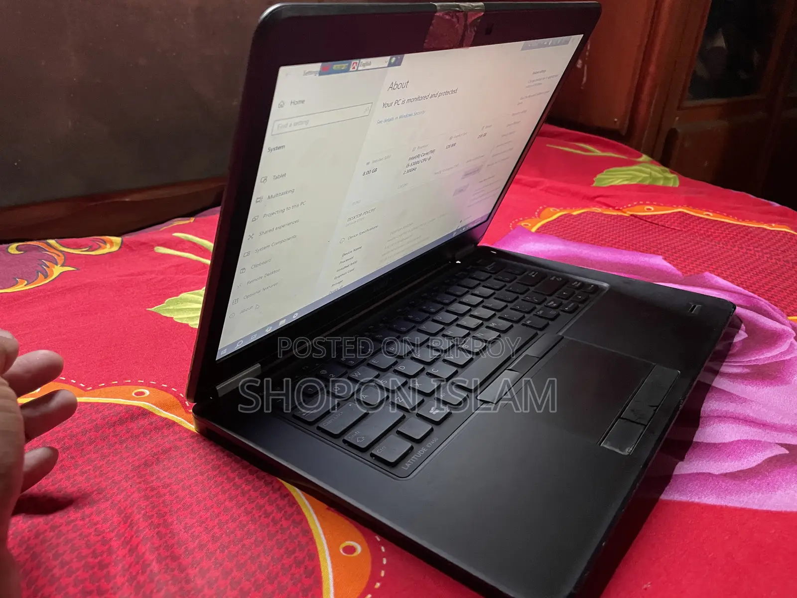 Laptop Dell Inspiron 15 8GB Intel Core i5 SSD 256GB
