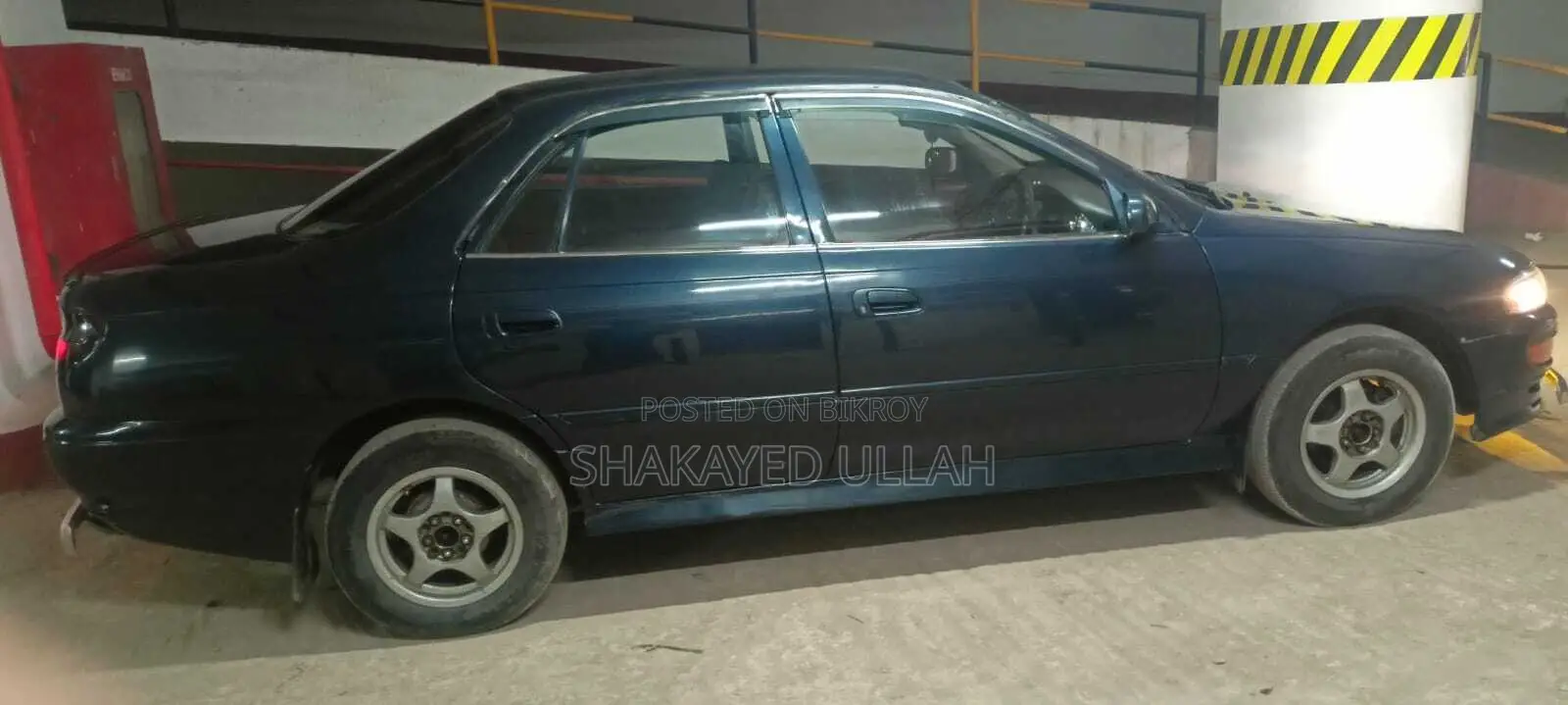 Toyota Carina 1.5 Front Wheel Drive Sedan 1993 Blue