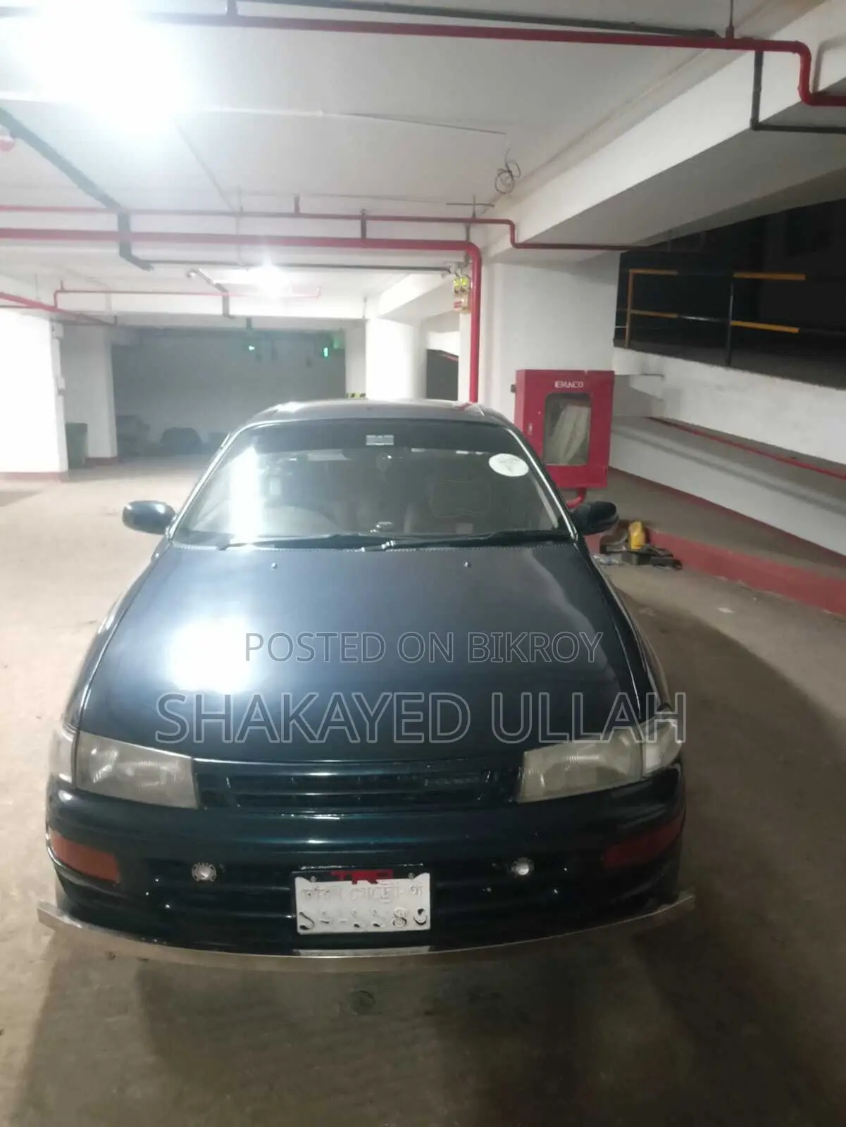 Toyota Carina 1.5 Front Wheel Drive Sedan 1993 Blue