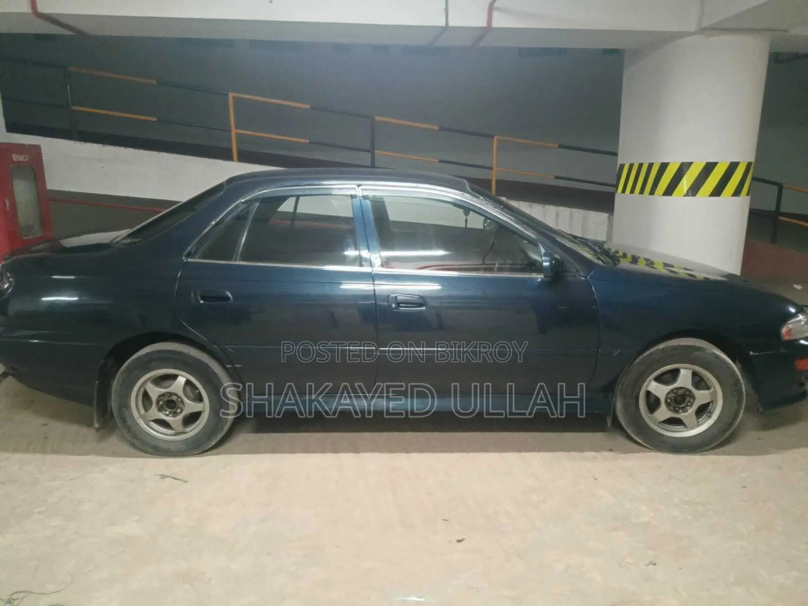 Toyota Carina 1.5 Front Wheel Drive Sedan 1993 Blue