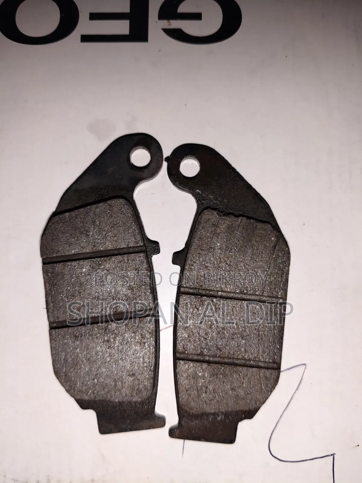 Gixxer Used Like New Front and Rear Brake Pad