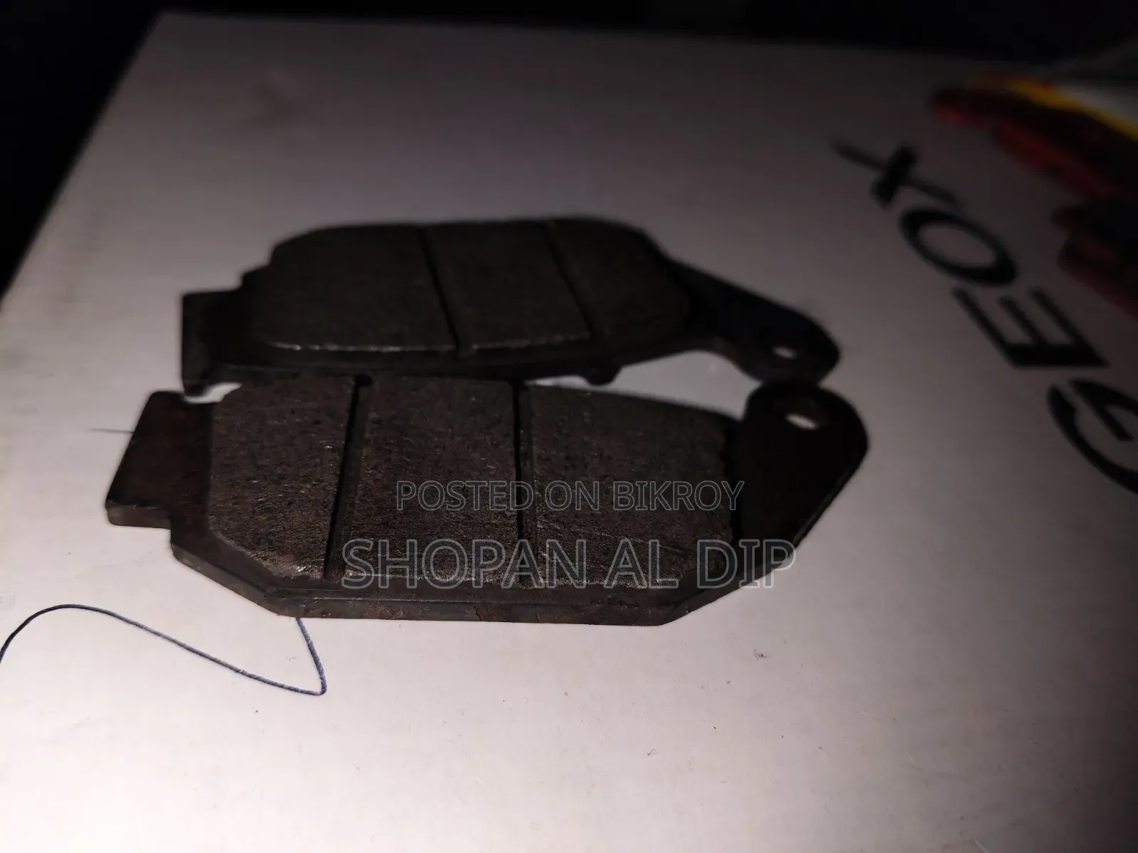 Gixxer Used Like New Front and Rear Brake Pad