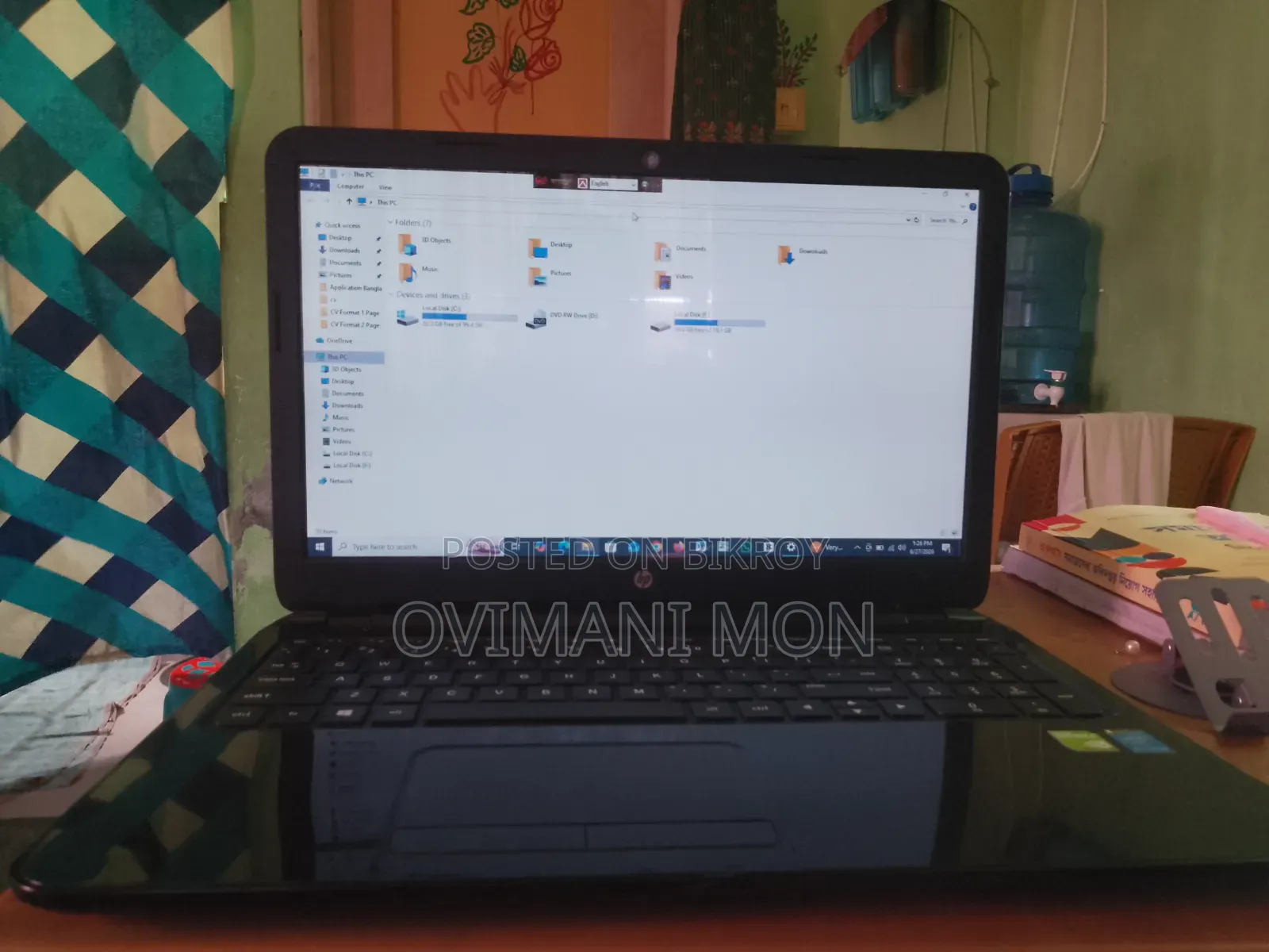 Laptop HP 15 8GB Intel Core I5 SSD 128GB