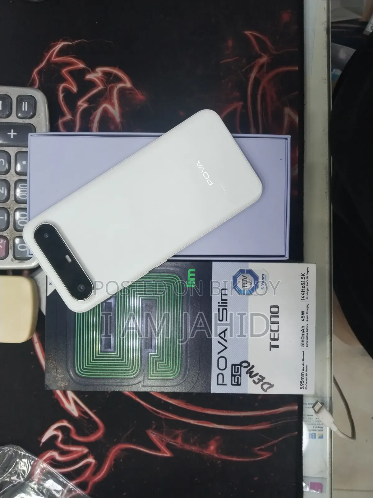 Tecno Spark Slim 256 GB White