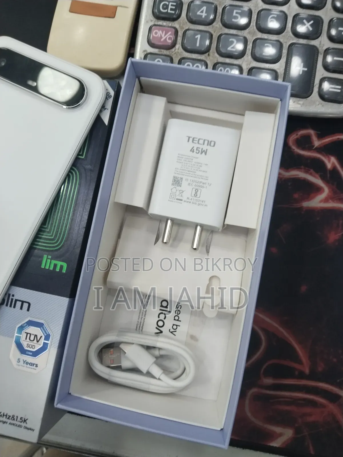 Tecno Spark Slim 256 GB White