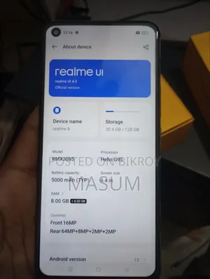 Realme 8 Pro 128 GB Black