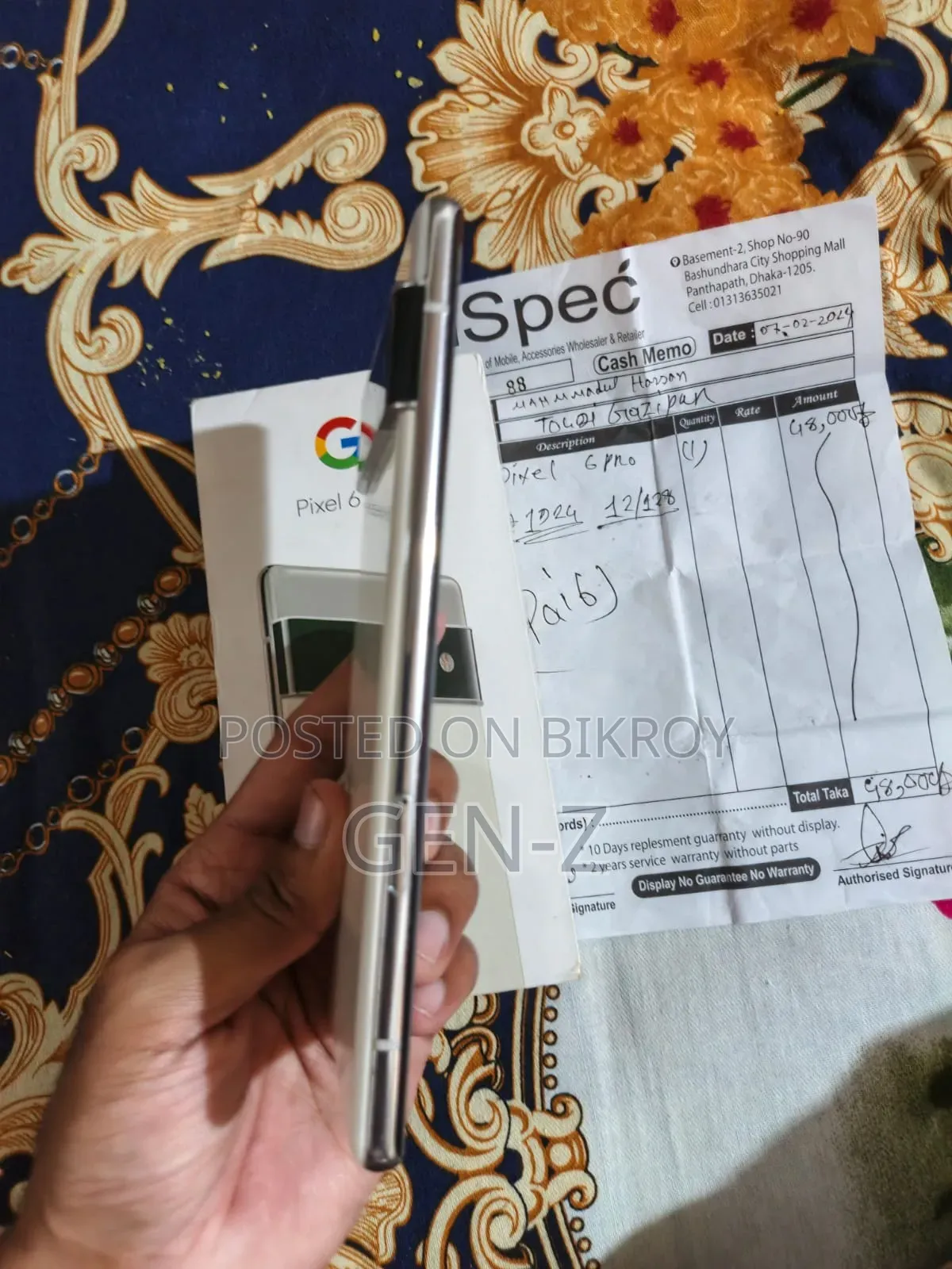 Google Pixel 6 Pro 128 GB White