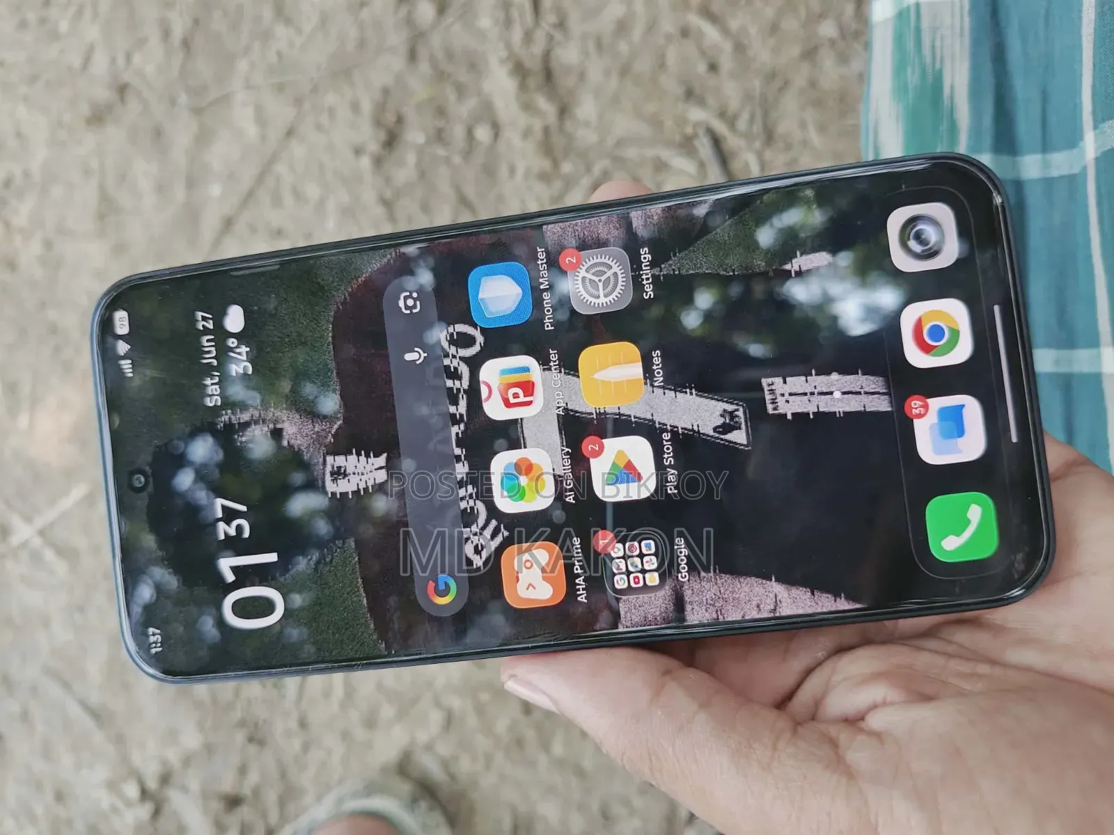 New Infinix GT 30 5G 256 GB Green