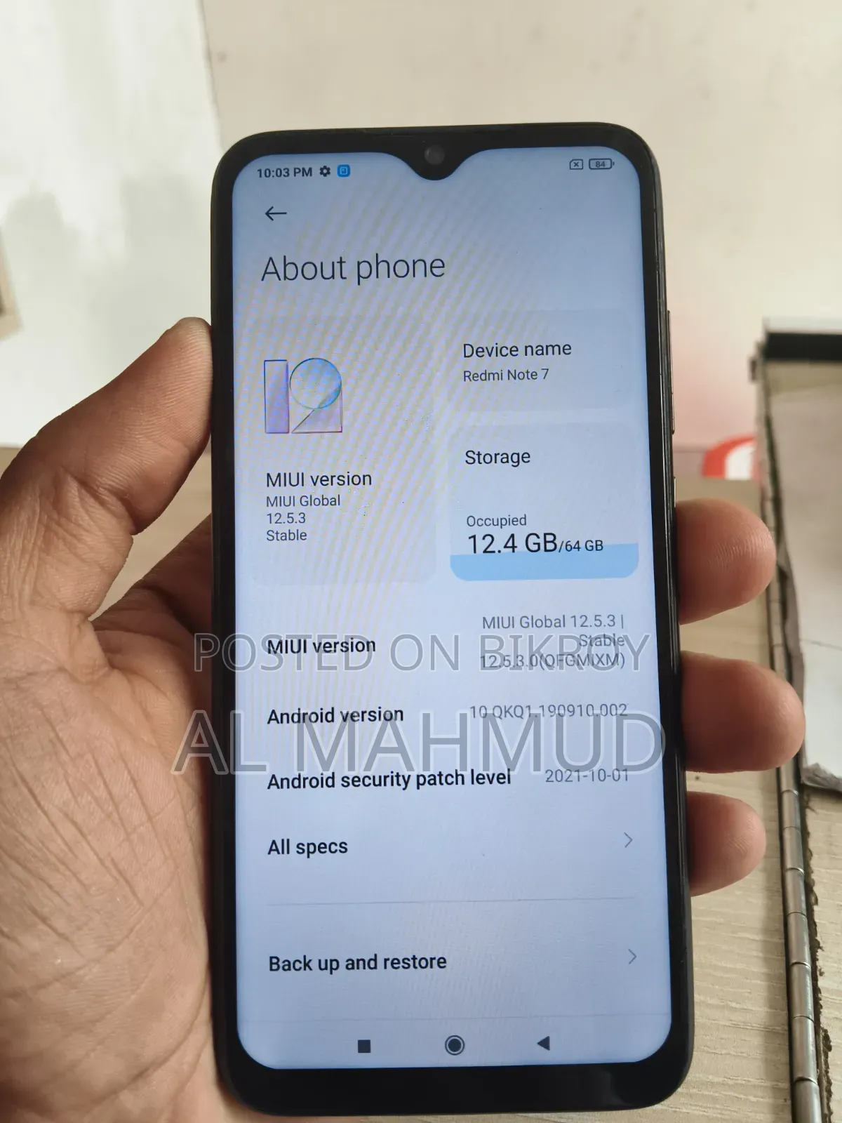 Xiaomi Redmi Note 7 64 GB Black